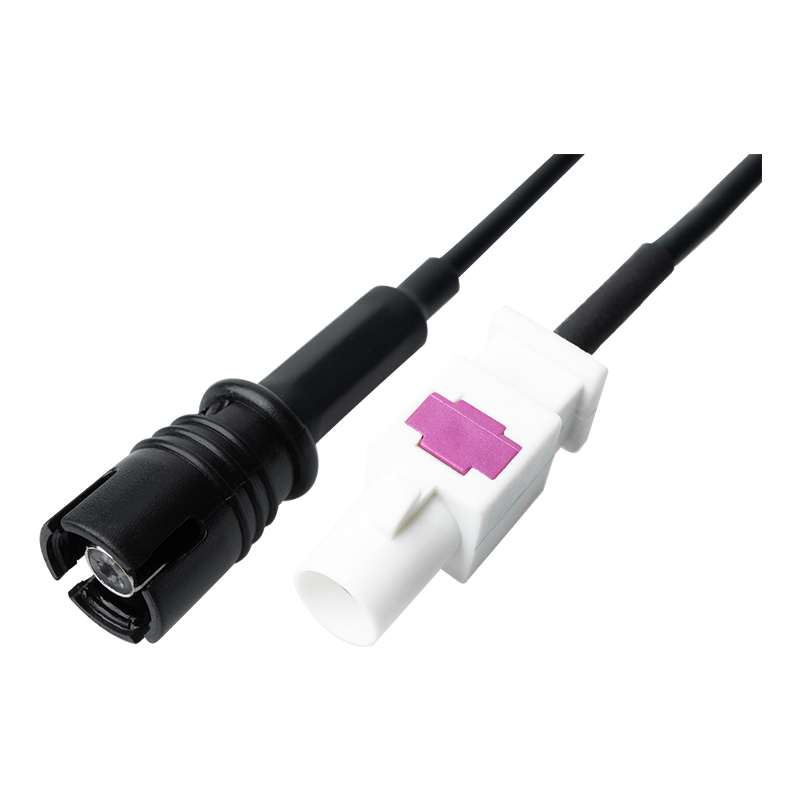 Fakra plug type A to RAKU JACK ,RG174,RG58 coaxial cable