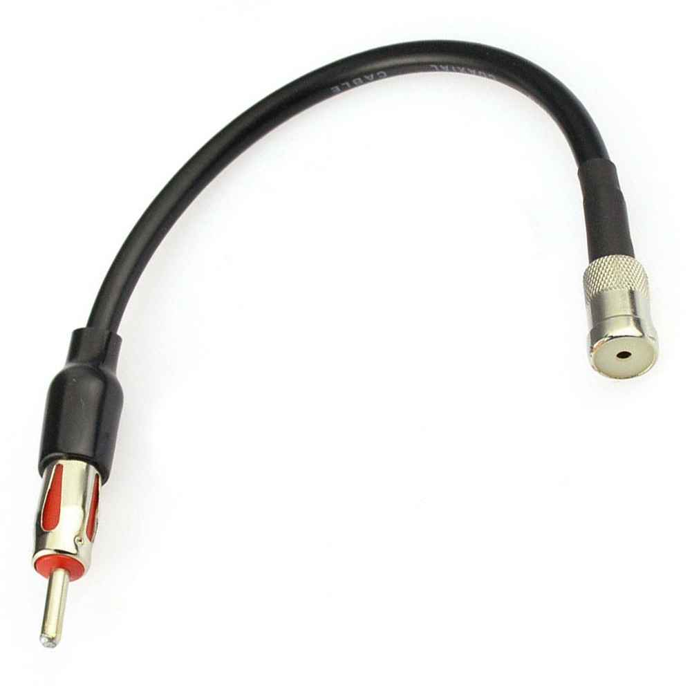 Din Plug to ISO Jack automobile Antenna Connector Cable Assembly